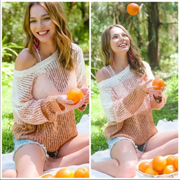 Color Block Wide Neck Sweater NWT - Picture 7 of 8